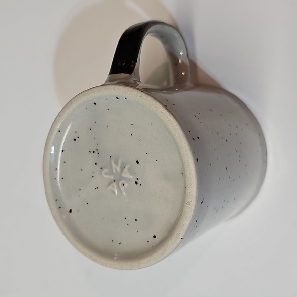 Vintage Brown Speckled Gray Japan Locomotive Train Coffee Tea Mug - Picture 10 of 12